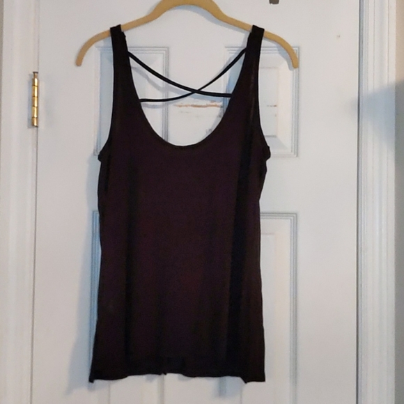 Aeropostale Crisscross/Strappy Back Tank - Picture 2 of 6